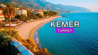 Kemer Turkey 🇹🇷 Walking Tour 4K [upl. by Chura]