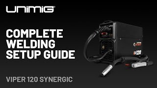 VIPER 120 SYNERGIC  Complete Welding Setup Guide [upl. by Katlin545]