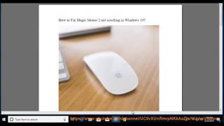 Fix Magic Mouse 2 not scrolling in Windows 10 2023 updated [upl. by Kristin]