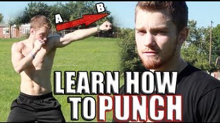 Learn How to Punch Like a Boxer [upl. by Hastie]