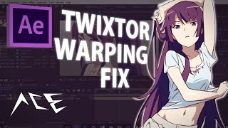 After Effects AMV Tutorial  Twixtor Warping Fix [upl. by Maryl]