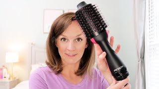 REVLON ONE STEP HAIR DRYER amp STYLER • Review amp Tutorial [upl. by Aikemaj]