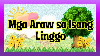 MELC BASED KINDERGARTEN  MGA ARAW SA LOOB NG ISANG LINGGO [upl. by Av]