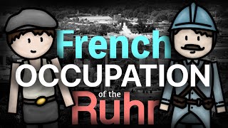 1923 The Occupation of the Ruhr  GCSE History Revision  Weimar amp Nazi Germany [upl. by Airetahs]