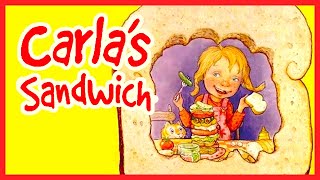 Carlas Sandwich  Read Aloud  Simply Storytime [upl. by Yug]