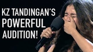 KZ Tandingan WOWS The Crowd With Her First X Factor Audition  X Factor Global [upl. by Mehetabel]