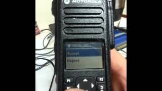 Motorola MotoTRBO Bluetooth Programming [upl. by Berlin]