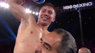 Gennady Golovkin vs Dominic Wade HBO World Championship Boxing Highlights [upl. by Laflam]