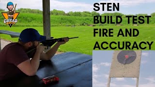 STEN Gun Test Fire and Accuracy [upl. by Sayles]