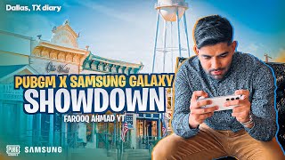 PUBGM x Samsung Galaxy Showdown  Dallas TX Diary [upl. by Idonah50]