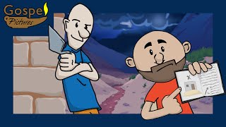 The Parable of the Two Builders  Animation [upl. by Payson]