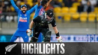 India Win Another Super Over Thriller  FULL HIGHLIGHTS  BLACKCAPS v India  4th T20 2020 [upl. by Waynant]