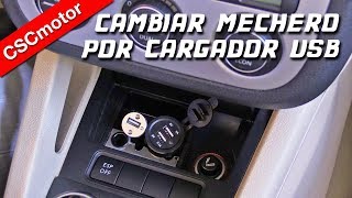 Instalar cargador USB al coche  Consejos [upl. by Mckay]