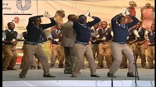 Vihiga boys high school perfoming Embakasi at the Kenya National Music festival 2013 [upl. by Nongim]