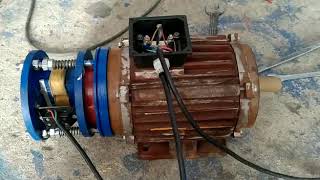 3 Hp Foot Mounted Brake Motor Rpm 1440 [upl. by Fadiman]