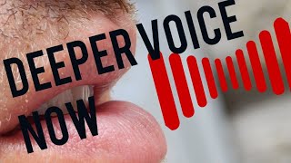 How To Deepen Your Voice FTM Works PreT Instant [upl. by Nyssa]