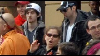 Boston Bombing Day 2  How Authorities Found the Bombers in the Crowd [upl. by Monteith]