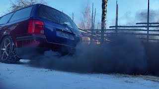 Hard Cold Start DIESEL CAR ENGINES and Sound [upl. by Annairt]