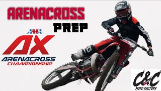 Training for the 2023 AMA Kicker Arenacross series [upl. by Elades630]