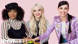 Dove Cameron and Descendants 2 Stars Test Their Disney Trivia Knowledge  Teen Vogue [upl. by Warrick]