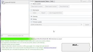 Epson printers Firmware Downgrade  regular mode [upl. by Hcirteid]