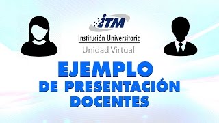 Ejemplo de presentación para los Docentes [upl. by Amr]