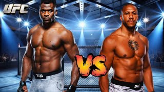 Ciryl Gane vs Francis Ngannou  full Fight  UFC 4 [upl. by Fanchette]