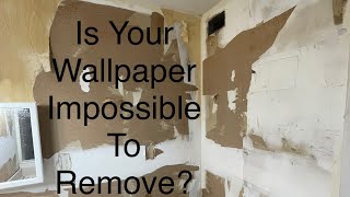 When Wallpaper Removal Becomes IMPOSSIBLE Do This  Spencer Colgan [upl. by Aeslek]