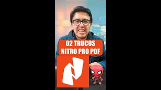 Como BORRAR TEXTO e INSERTAR una IMAGEN en Nitro Pro 😊💻 [upl. by Ebsen729]