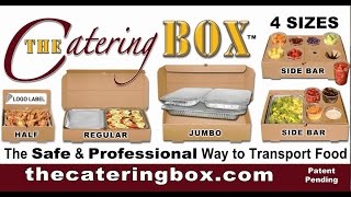 The Catering Box  SERVE FOOD RIGHT OUT OF THE BOX [upl. by Hazelton]