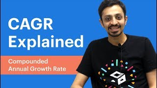 CAGR Compounded Annual Growth Rate Explained  Concept amp Calculation [upl. by Cyndi]