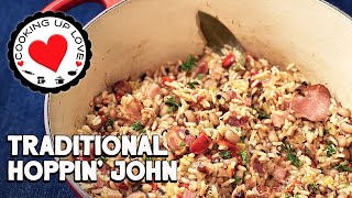 Hoppin John  Easy Hoppin John Recipe  Black Eyed Peas And Rice [upl. by Marleen]