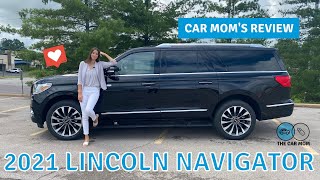 Living LARGE in the 2021 Lincoln Navigator  CAR MOM TOUR [upl. by Der890]