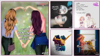 Friendship Quotes  Patta Wadan  part 04  Sinhala Wadan Post  Pera Wadana ❣️ [upl. by Livesay]