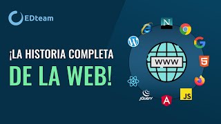 ¡La historia completa de la web en 40 minutos  La mejor explicación en español [upl. by Ellenahs]