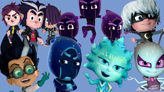 Pj Masks All Villains  Part 1 [upl. by Morril]