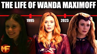 The Life of Wanda Maximoff Scarlet Witch Entire Timeline MCU ExplainedRecap [upl. by Ollayos]