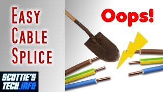 Easy waterproof Cable and Wire Splice [upl. by Koa]