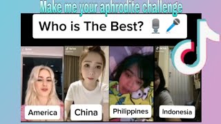 MAKE ME YOUR APHRODITE CHALLENGE TIKTOK COMPILATION [upl. by Nnilsia]