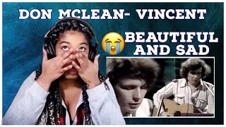 SOO SAD  Don McLean  Vincent REACTION [upl. by Gereld]