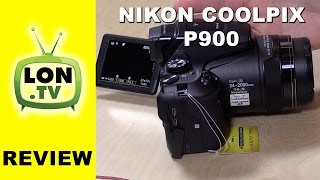 Nikon Coolpix P900 Review  Digital camera with a mega zoom [upl. by Inalaehak614]