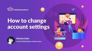 How to change account settings on Admitad [upl. by Dorison800]