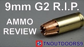 G2 Research RIP 9mm Ammo Review [upl. by Ziza]