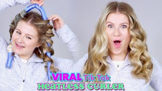 VIRAL TikTok HEATLESS Hair Curler [upl. by Zeba]