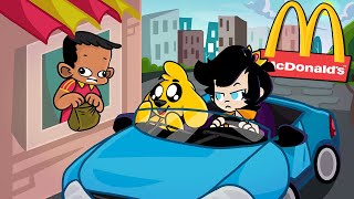 COMEMOS EN EL McDonalds 🍔🚗 LAS PERRERÍAS DE MIKE Ep 10 Temporada 1 [upl. by Ayela]