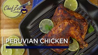 Peruvian Chicken  Oven Baked Chicken Recipe  Chef Zee Cooks [upl. by Adabel]