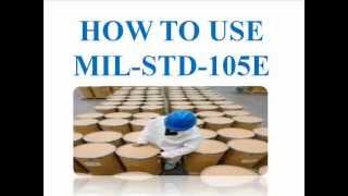 Simply 7 steps for acceptance sampling using MILSTD105E [upl. by Nylaf]