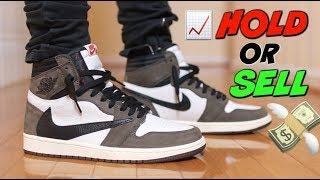 HOLD OR SELL  TRAVIS SCOTT JORDAN 1 amp ON FEET [upl. by Chee]