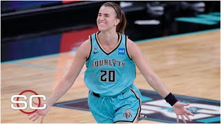 Sabrina Ionescu on her gamewinner in Libertys win vs Fever in WNBA seasonopener  SportsCenter [upl. by Snider110]