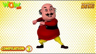 Motu Patlu  Non stop 3 episodes  3D Animation for kids  2 [upl. by Ecile528]